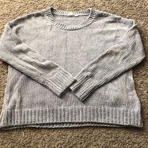 grey Gap sweater